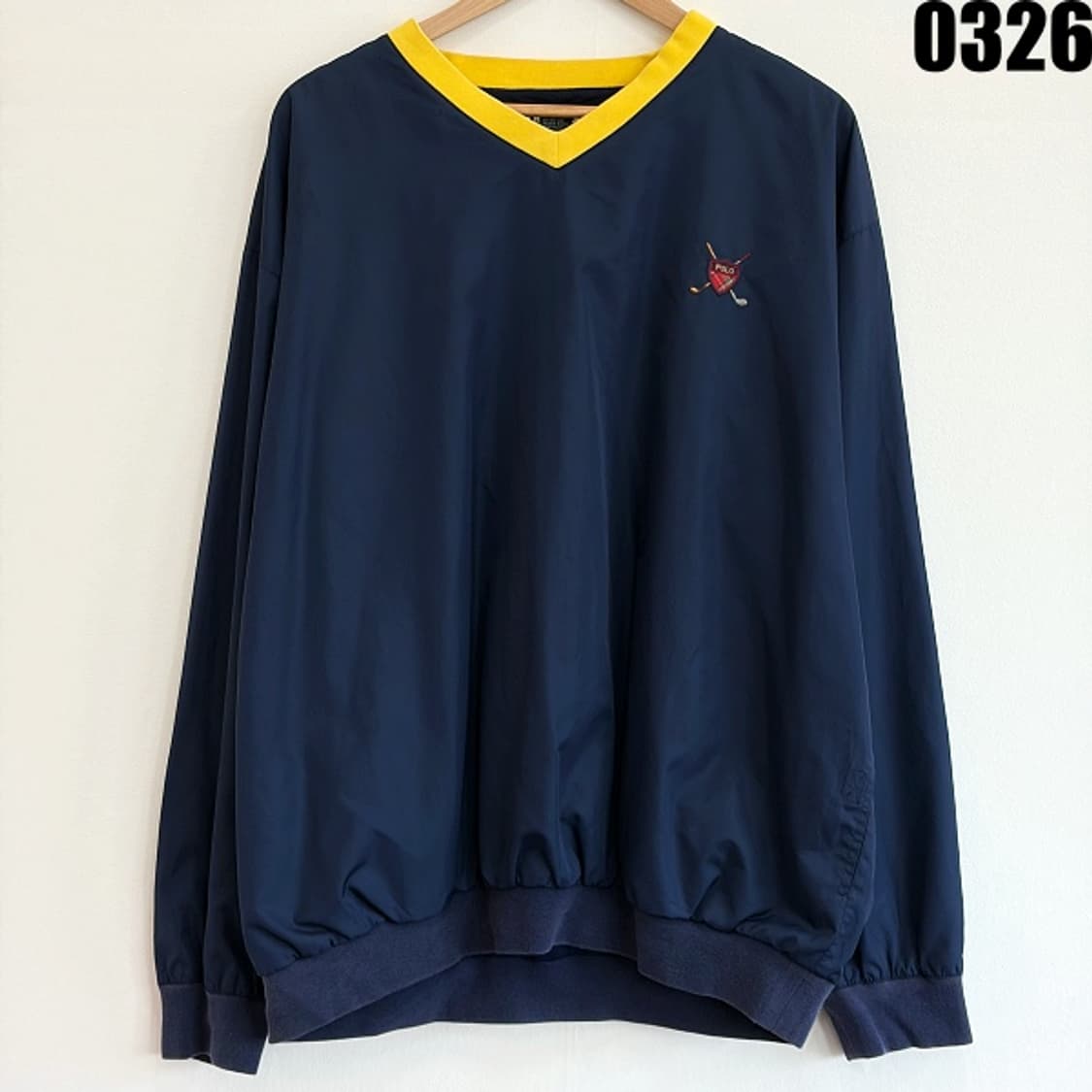 폴로 골프 랄프로렌 브이넥 바람막이 스윙탑 웜업 XXL 0326 상품이미지1