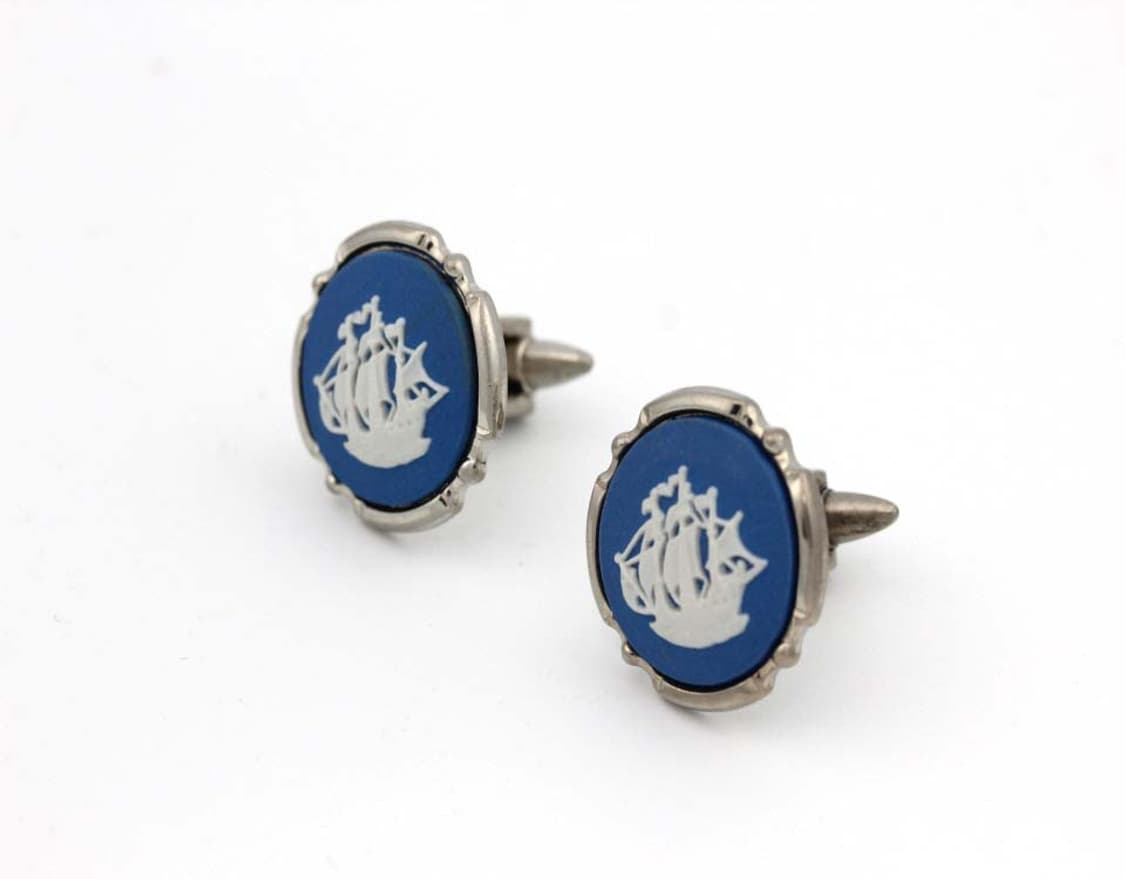 웨지우드 B+등급 남자 명품 커프스 제스퍼 상품이미지2