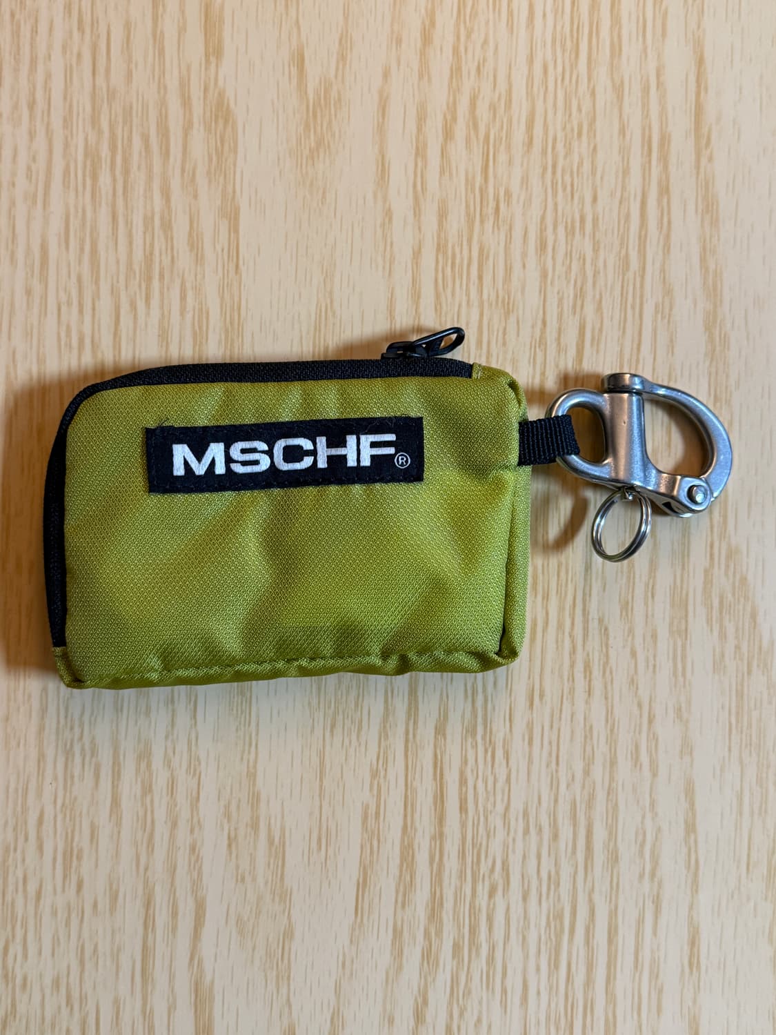 미스치프 롬버스 카라비너 지갑 파우치 올리브  상품이미지3