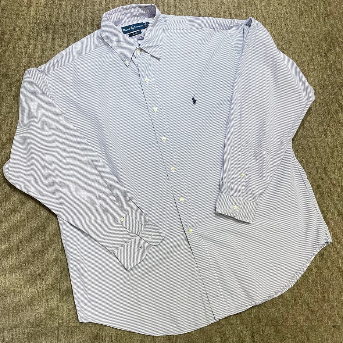 (XL) POLO 폴로 랄프로렌 스트라이프 셔츠 상품이미지1