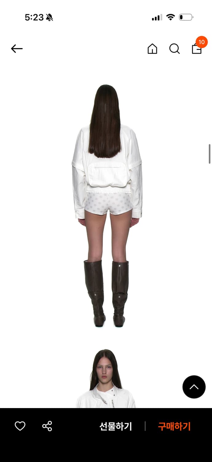 파르티멘토 도트 쇼츠 S 상품이미지3