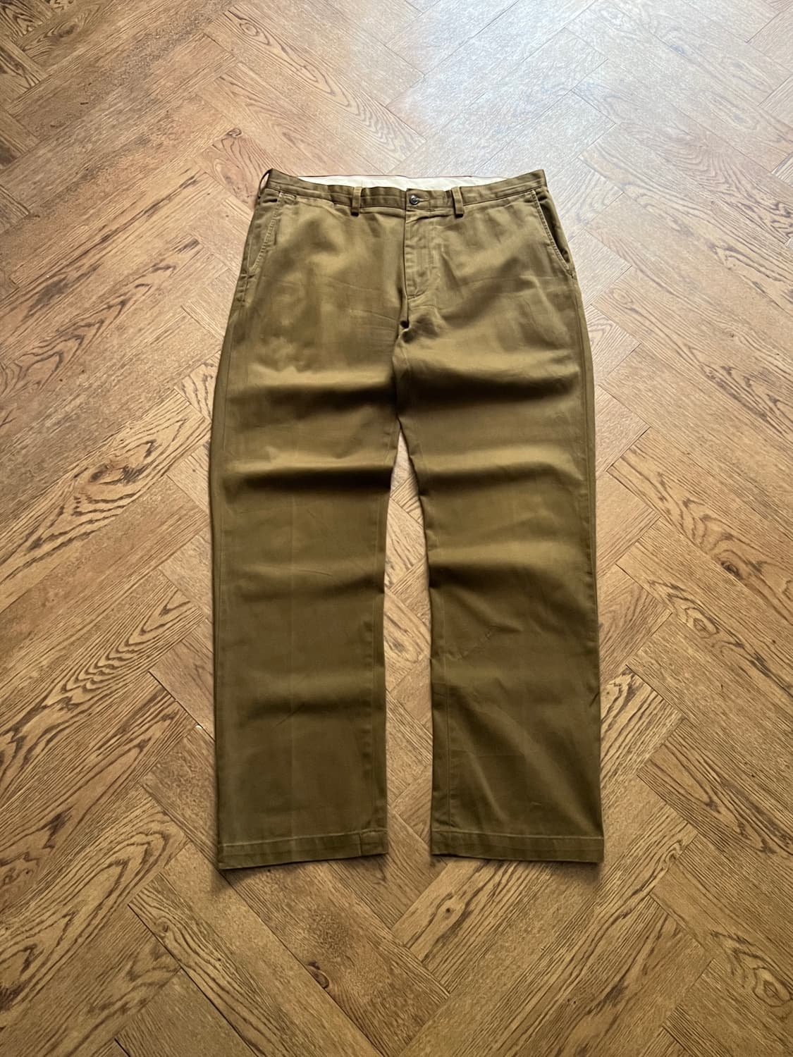 [36]폴로 랄프로렌 클래식 핏 카키 치노 팬츠 상품이미지1