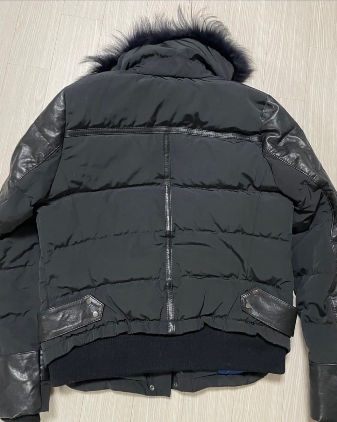 양가죽 오리털 패딩 상품이미지3