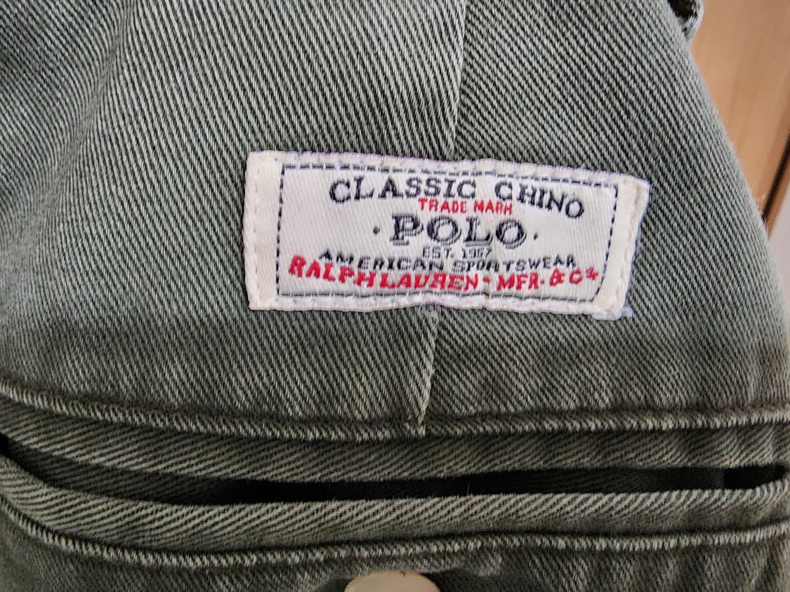 (33)폴로 90s HAMMOND PANT 치노 팬츠 카키 상품이미지6