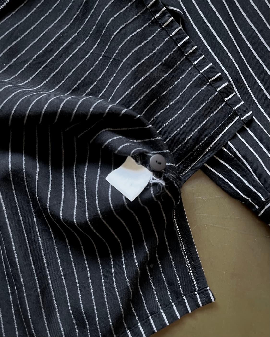 Japanese Vintage Gothic Stripe Shirt 상품이미지8