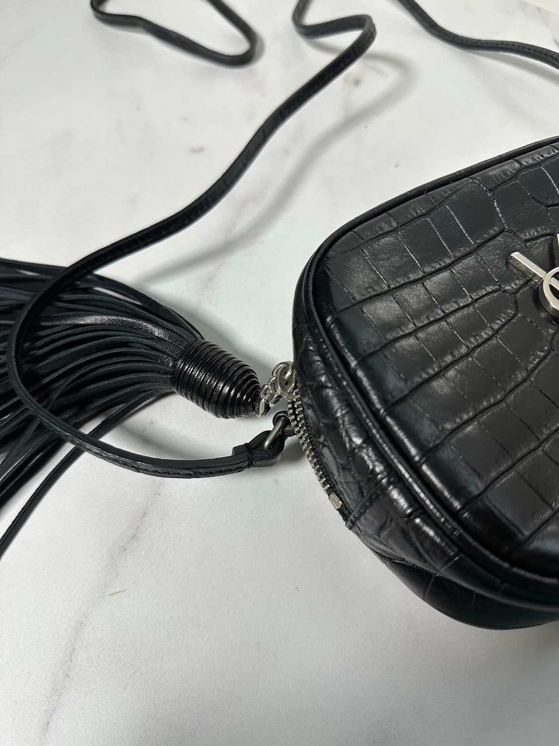 [A+ 정품] 생로랑 크로커다일 블로거 크로스백 상품이미지5