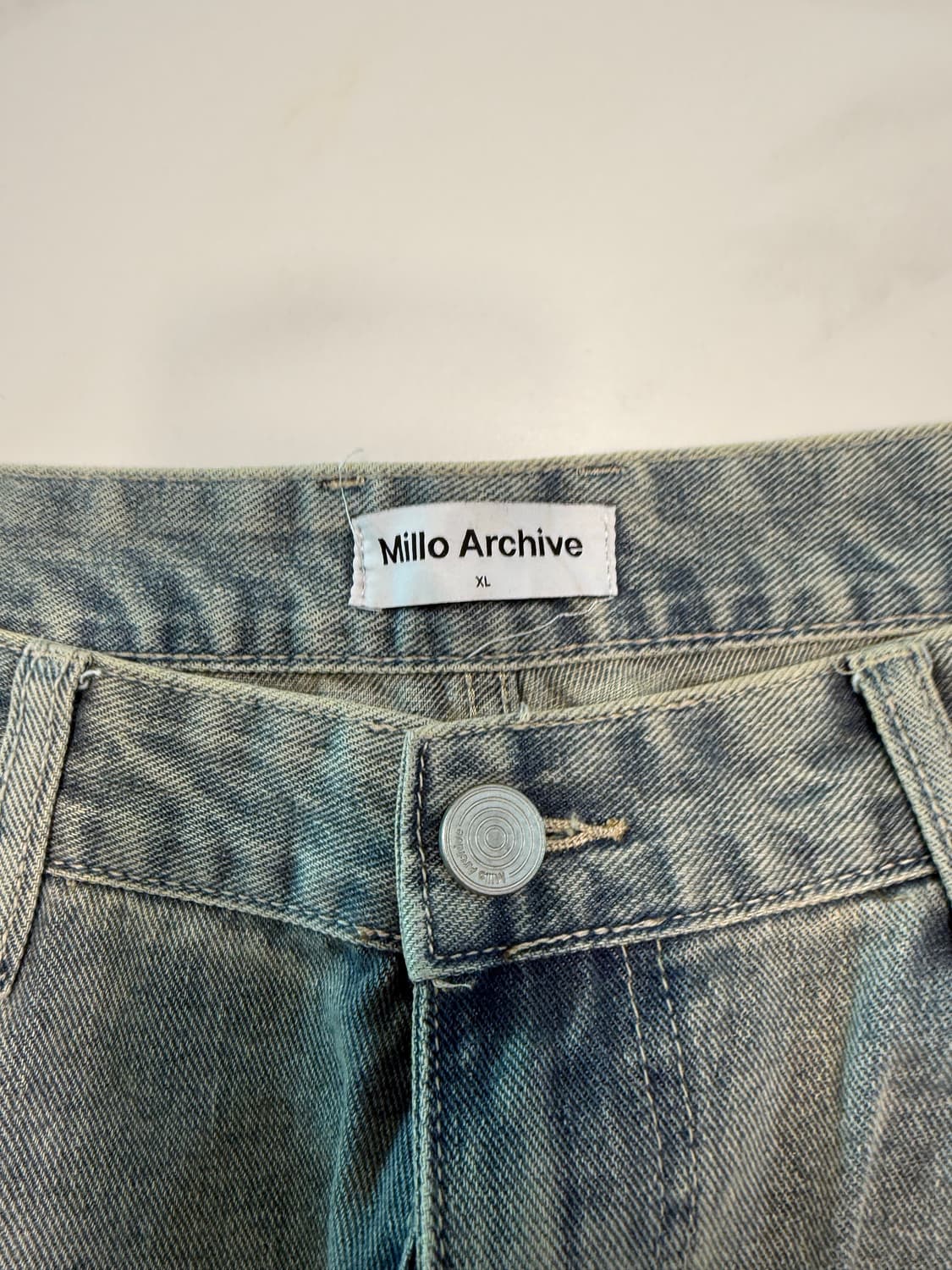 밀로 아카이브 루즈 스트레이트 팬츠 XL(36-38) 상품이미지6