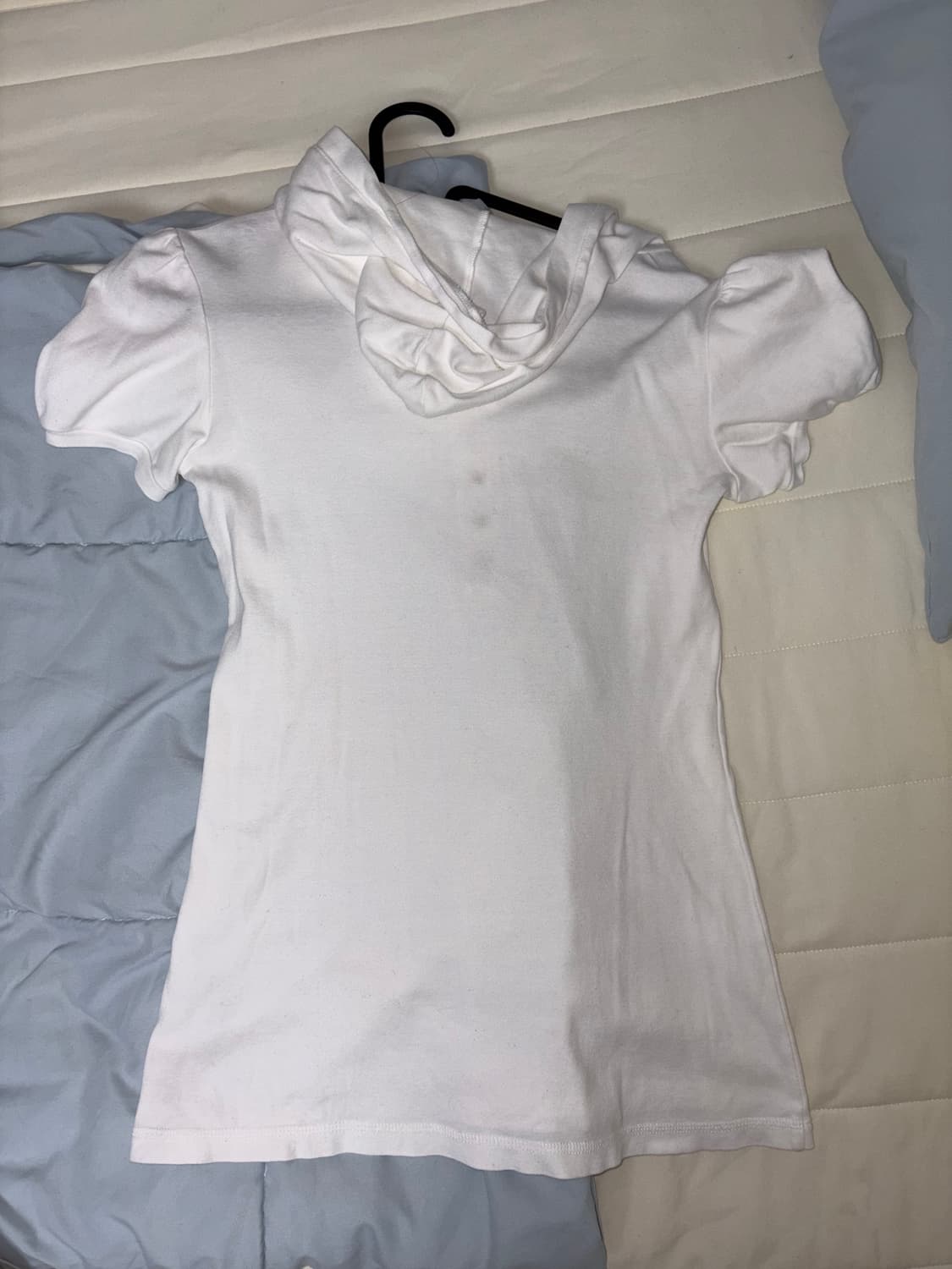 버버리 블루라벨 퍼프 후드 티셔츠 상품이미지2