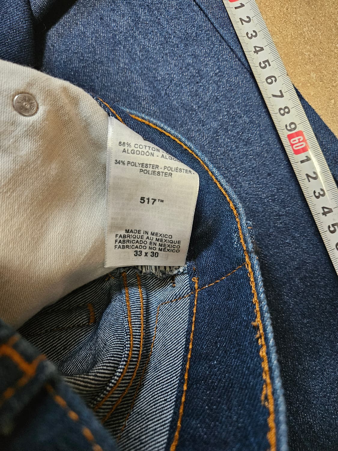 Levis 517 리바이스 부츠컷 33x30 멕시코제 상품이미지8