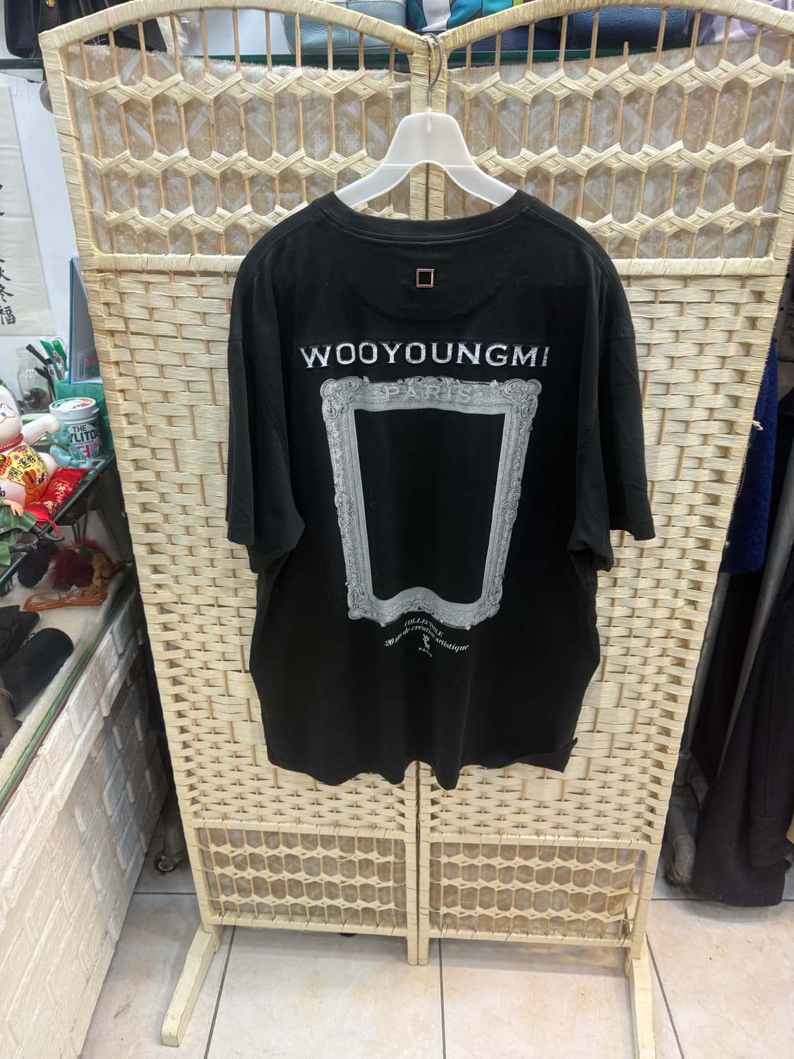 52/105 정품 우영미 프레임 백로고 반팔 팝니다 상품이미지8