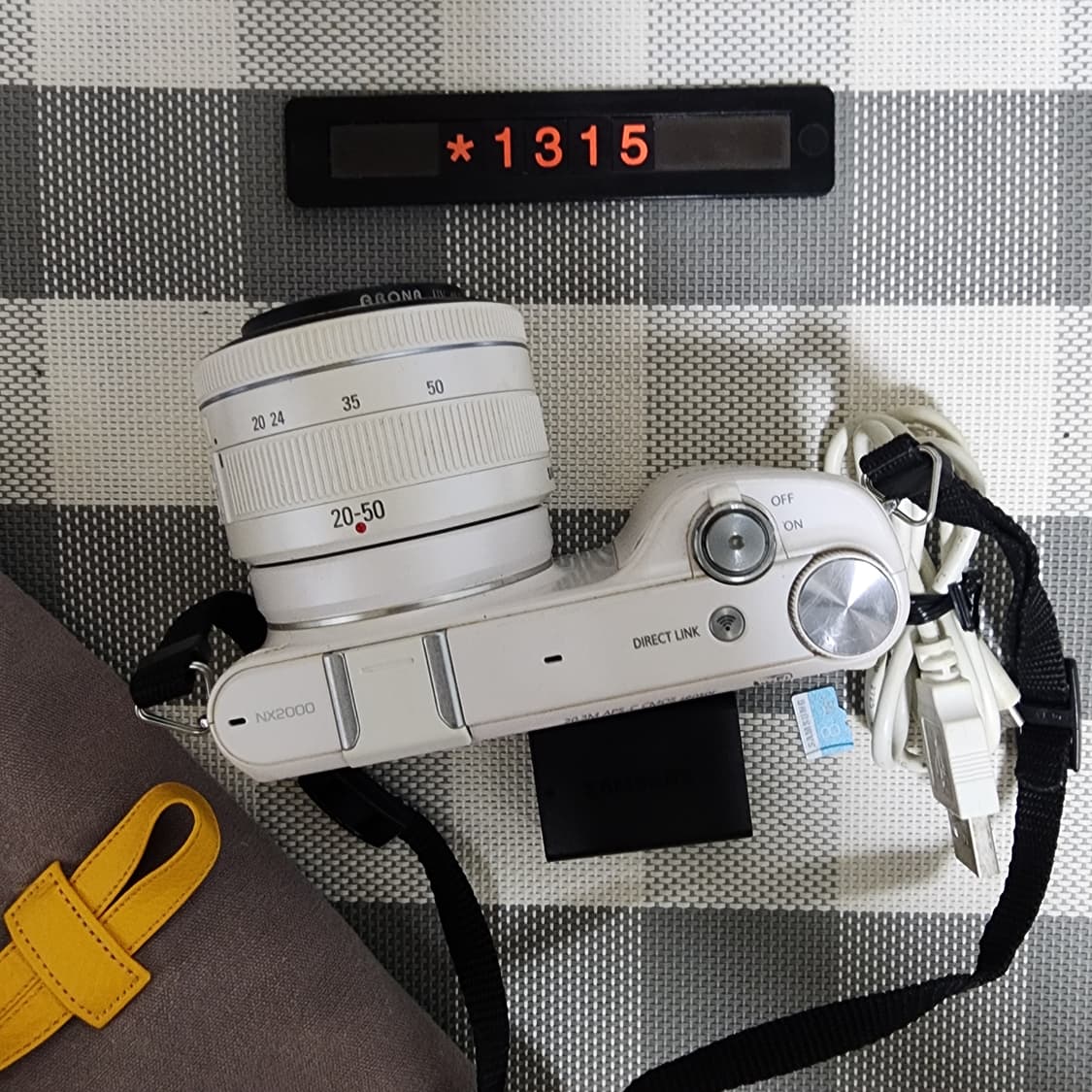 삼성 NX 2000 디지털카메라 화이트바디 가방세트 상품이미지3