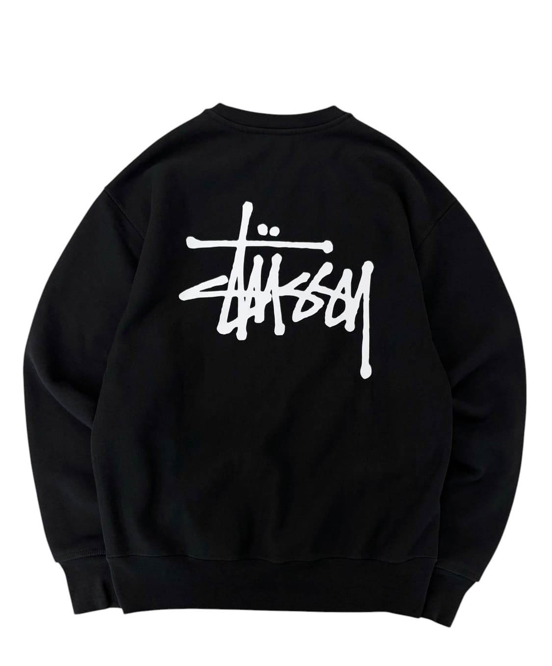 스투시 맨투맨 블랙 상품이미지7