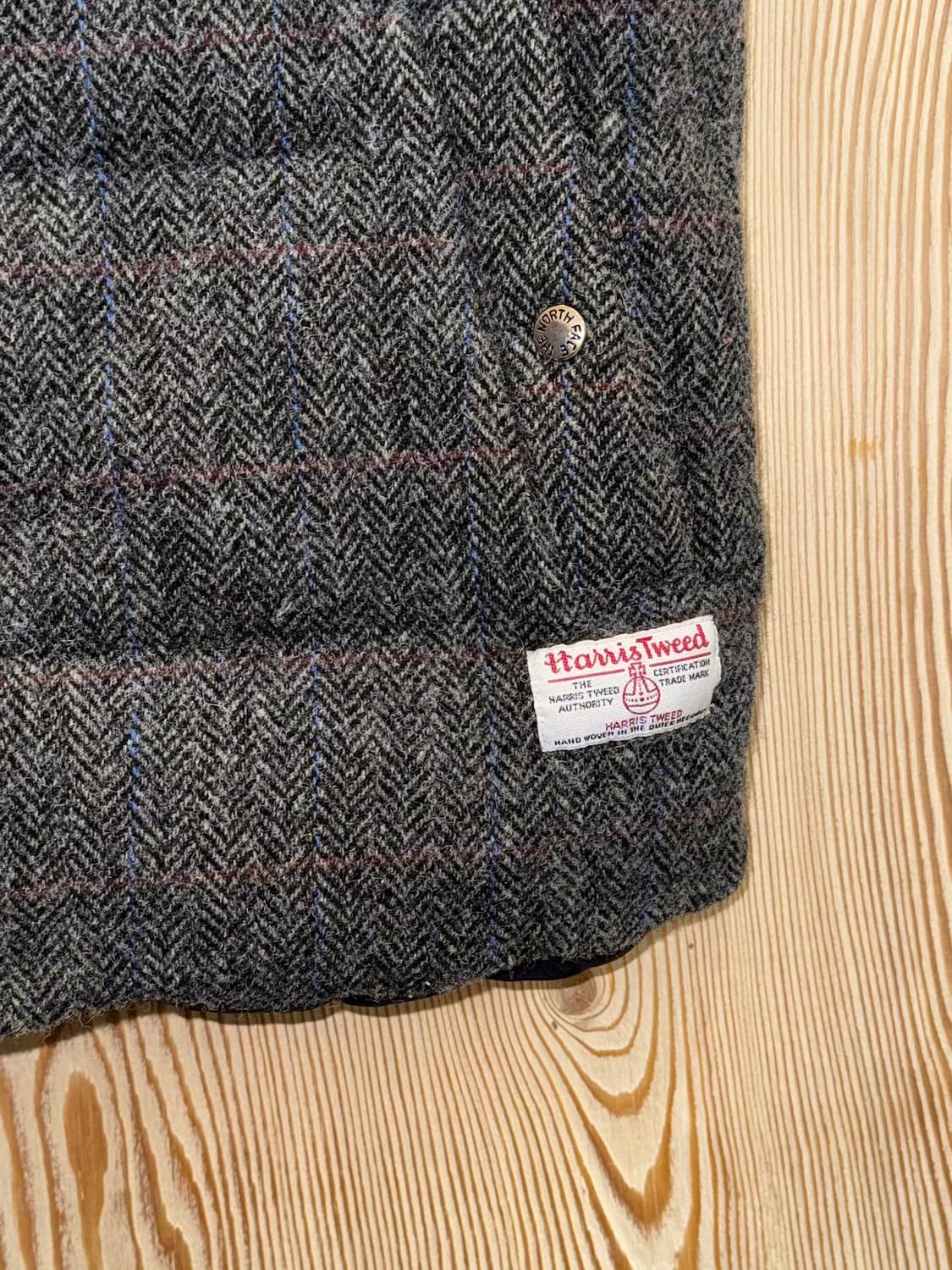 노스페이스 해리스트위드 울 패딩 베스트 상품이미지5