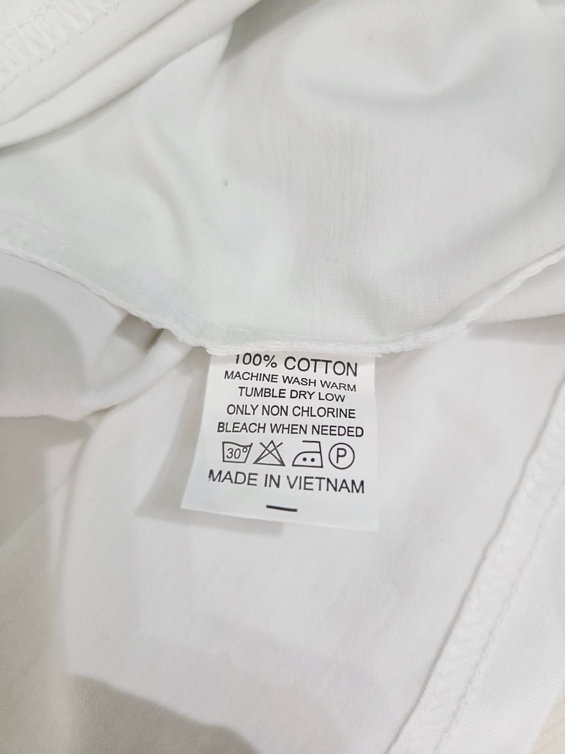 빈티지. 짱구찌 화이트 티셔츠 상품이미지7