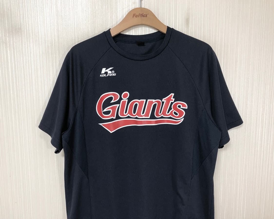 KBO 콜핑 롯데자이언츠 선수실착 트레이닝티셔츠 105 상품이미지2