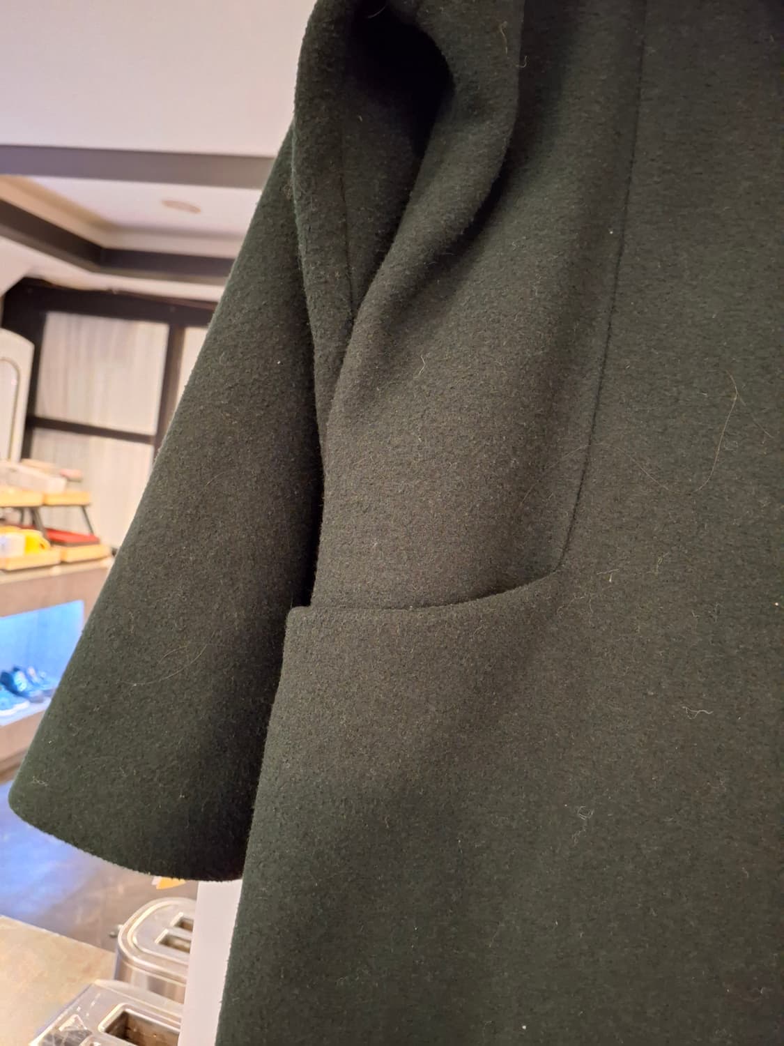 (마지막특가) 메르시 롱코트 진카키 프리 상품이미지3