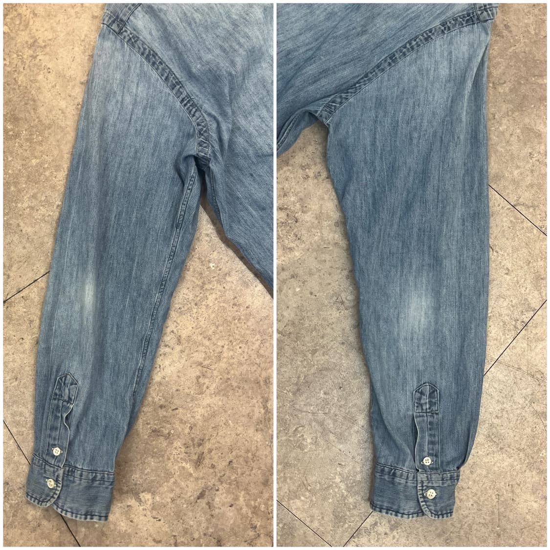 폴로 랄프로렌 데님 슬림핏 셔츠 XL #csz2578 상품이미지8