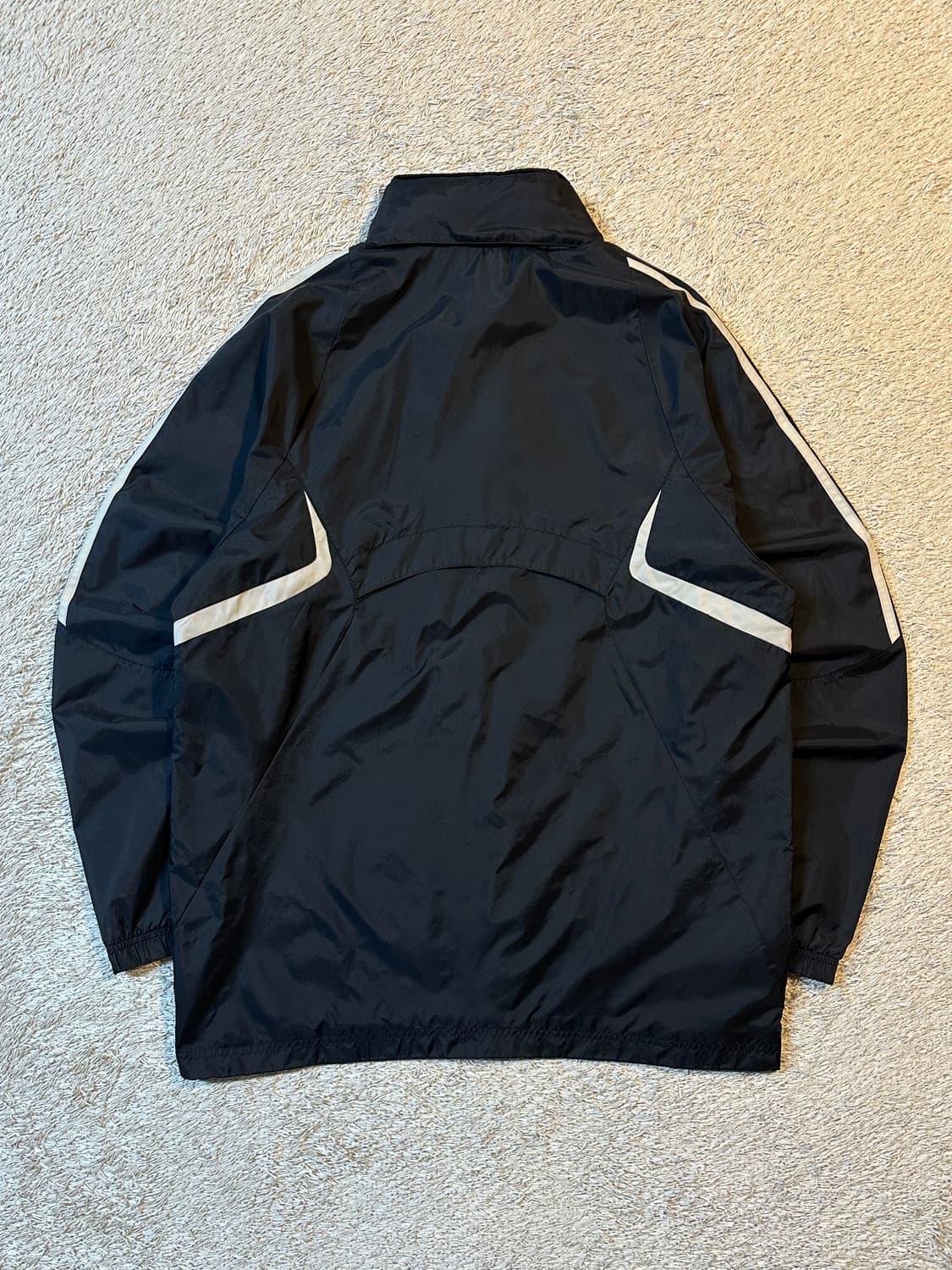 아디다스 올드스쿨 삼각로고 사이드라인 바람막이 자켓 블랙 상품이미지3