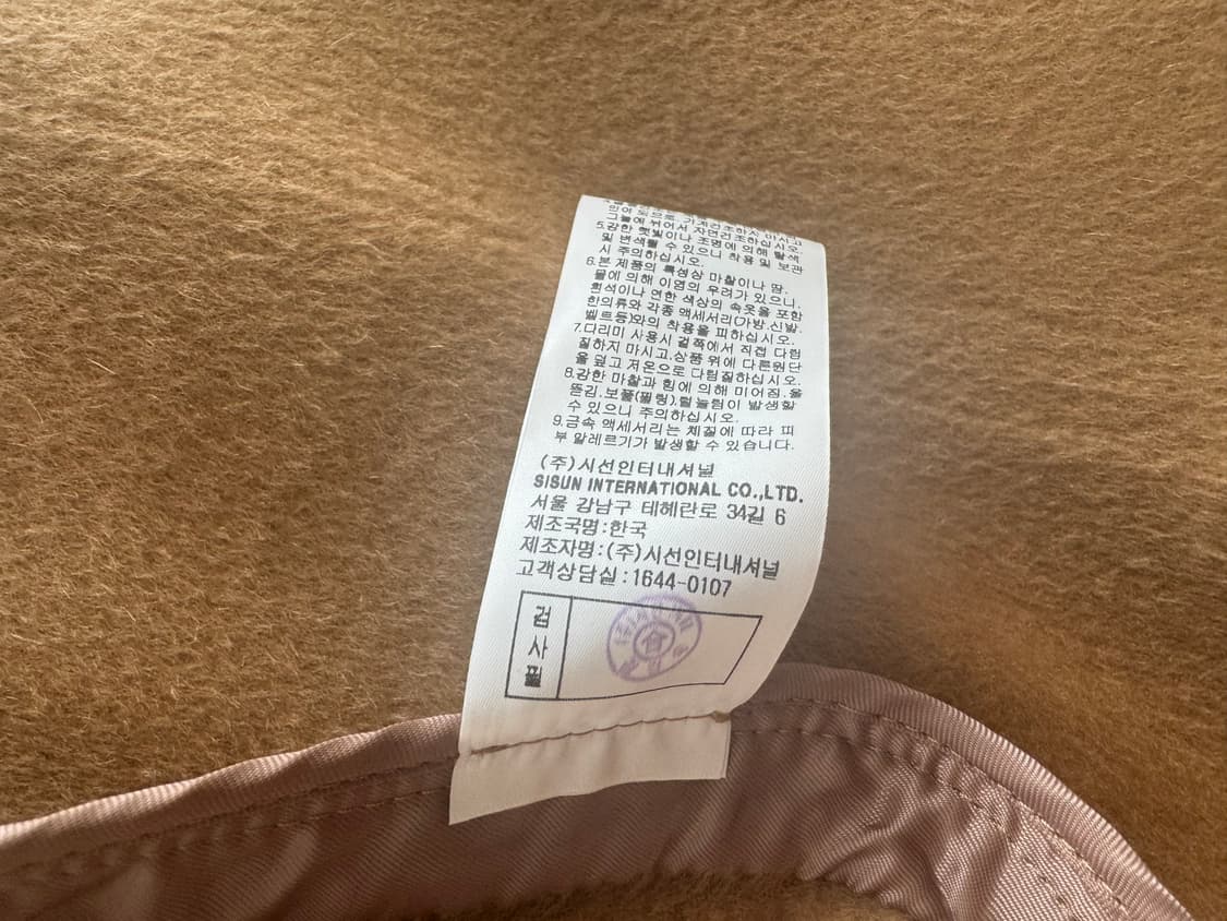 Ebm 에디션바이미샤 캐시미어 케이프코트 상품이미지6