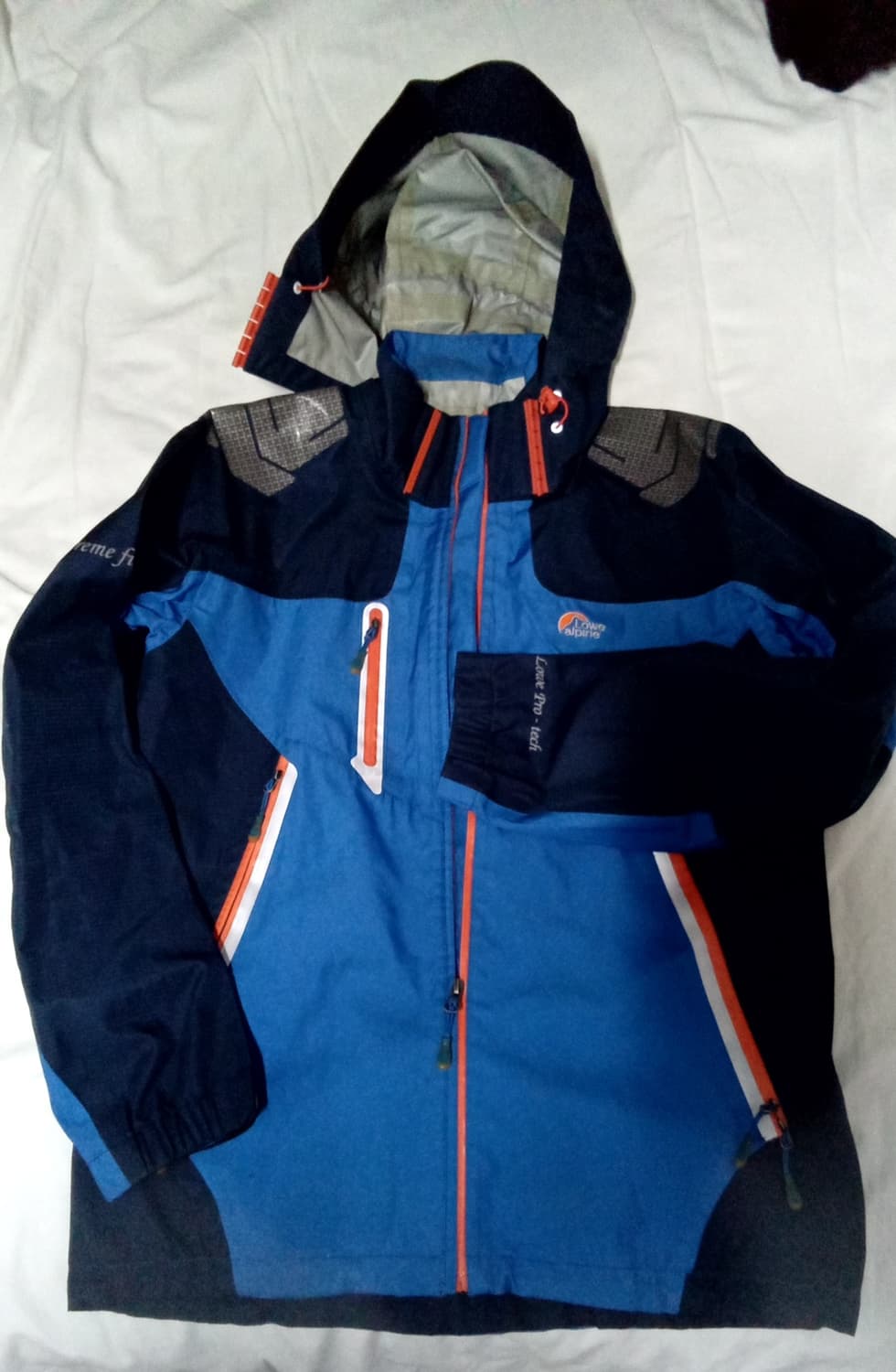 로우 알파인 방수.방풍자켓 + 짚업 티셔츠 상품이미지1