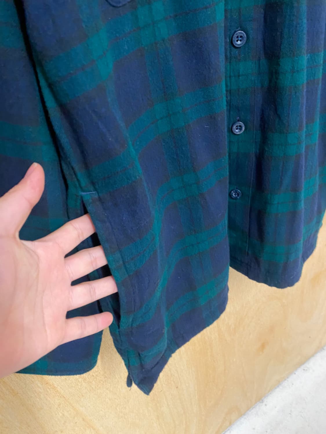 L.L. BEAN black watch shirts jacket 블랙와치 상품이미지7