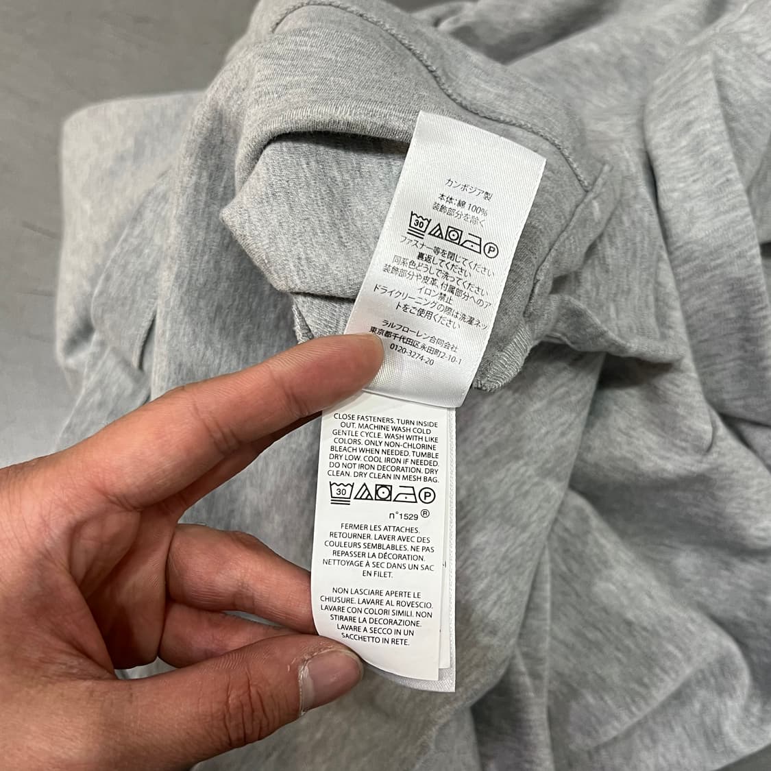  폴로랄프로렌 qr 하프 카라티 y16148 상품이미지9