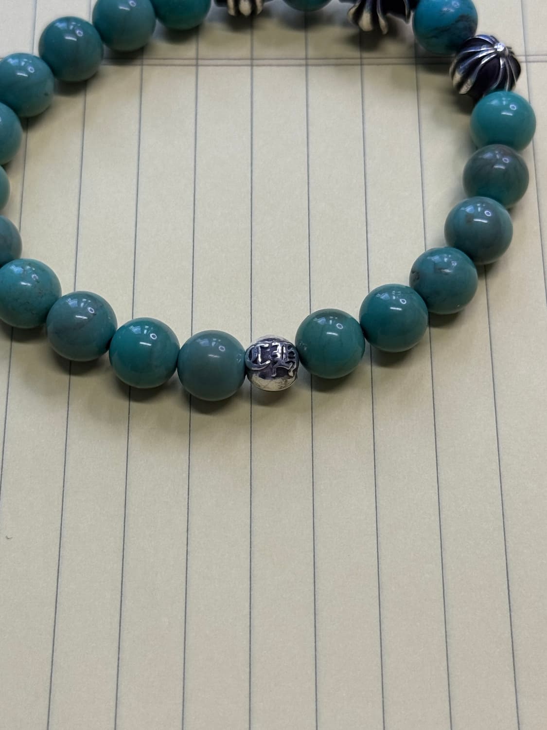 크롬하츠 비즈13 터키석8mm 상품이미지5