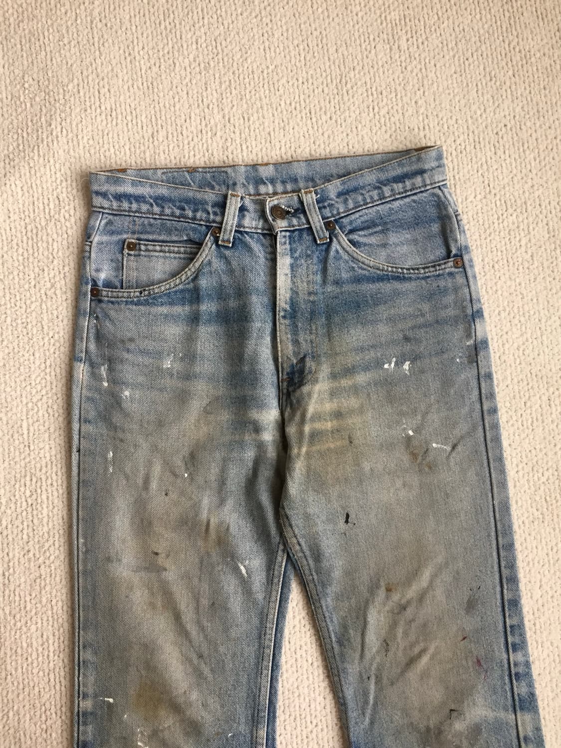 80‘s levis 리바이스 517 부츠컷 데님 굿에이징 상품이미지2