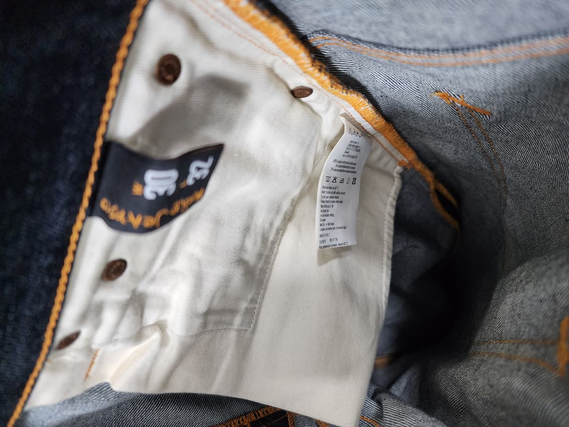 누디진 엠보 자수 데님 팬츠 상품이미지5