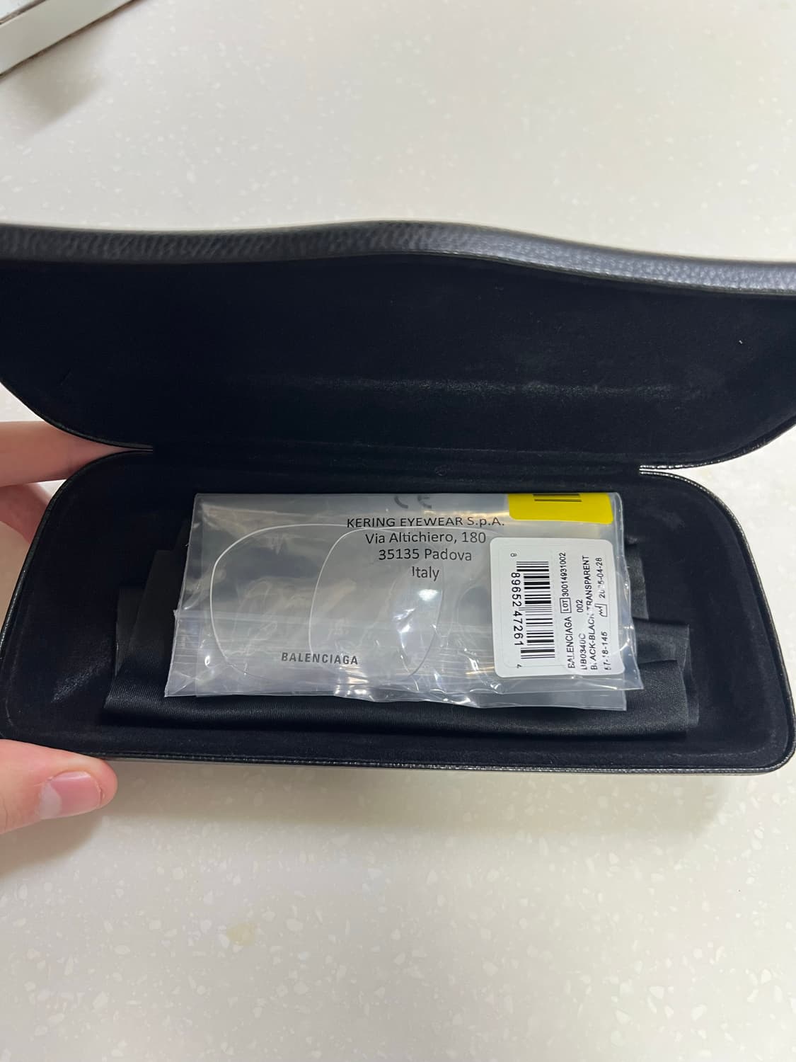 발렌시아가 안경 BB0340O 002 실버 상품이미지7