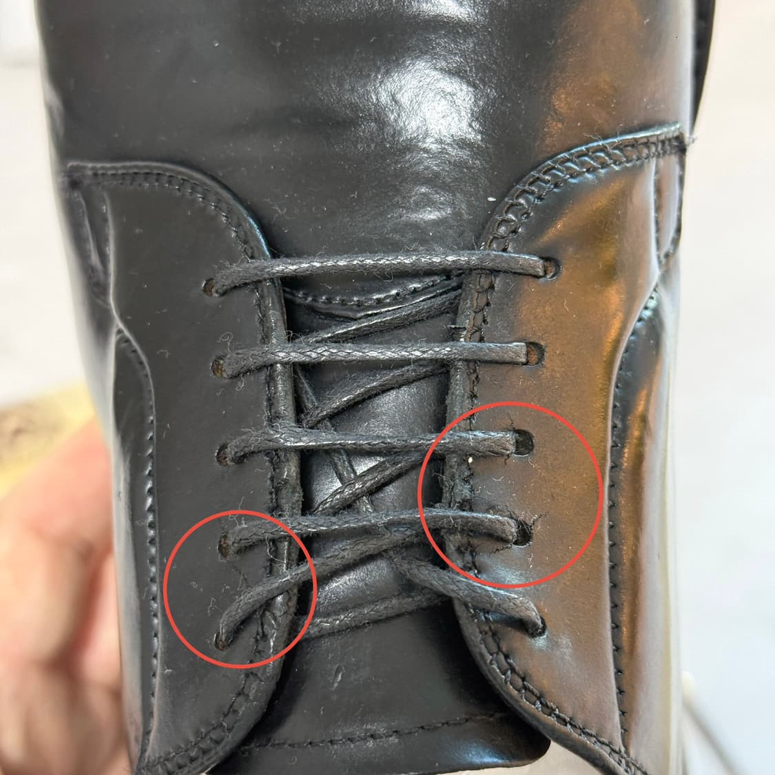 [10.5D] 알든 9901 블랙 코도반 더비 (Restoration) 상품이미지7