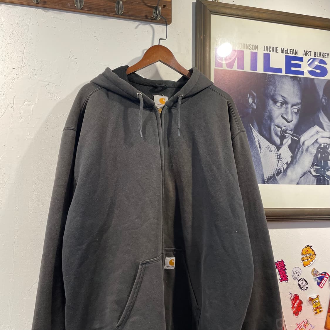 칼하트 레인 디펜더 써멀 후드집업 3XL 상품이미지3