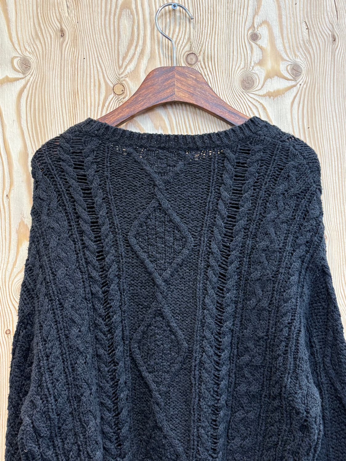 폴로 랄프로렌 데님앤서플라이 크롭 꽈배기니트 상품이미지4