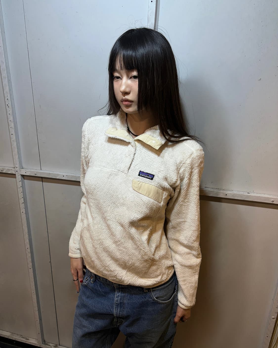 90s PATAGONIA synchilla gray fleece 상품이미지1