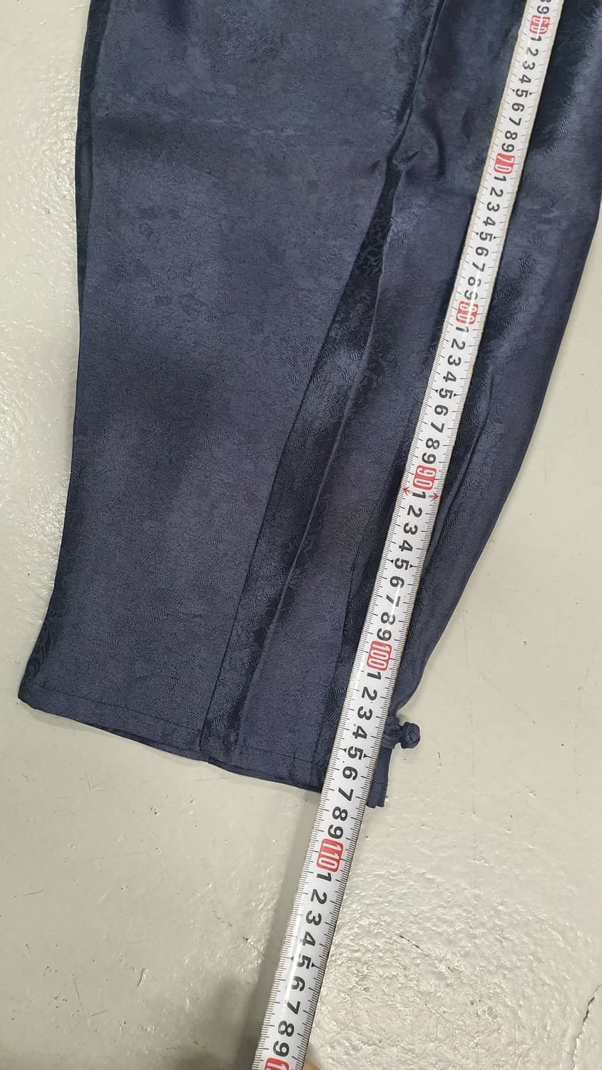 남성 한복 세트 100호 (화이트/네이비) 상품이미지3