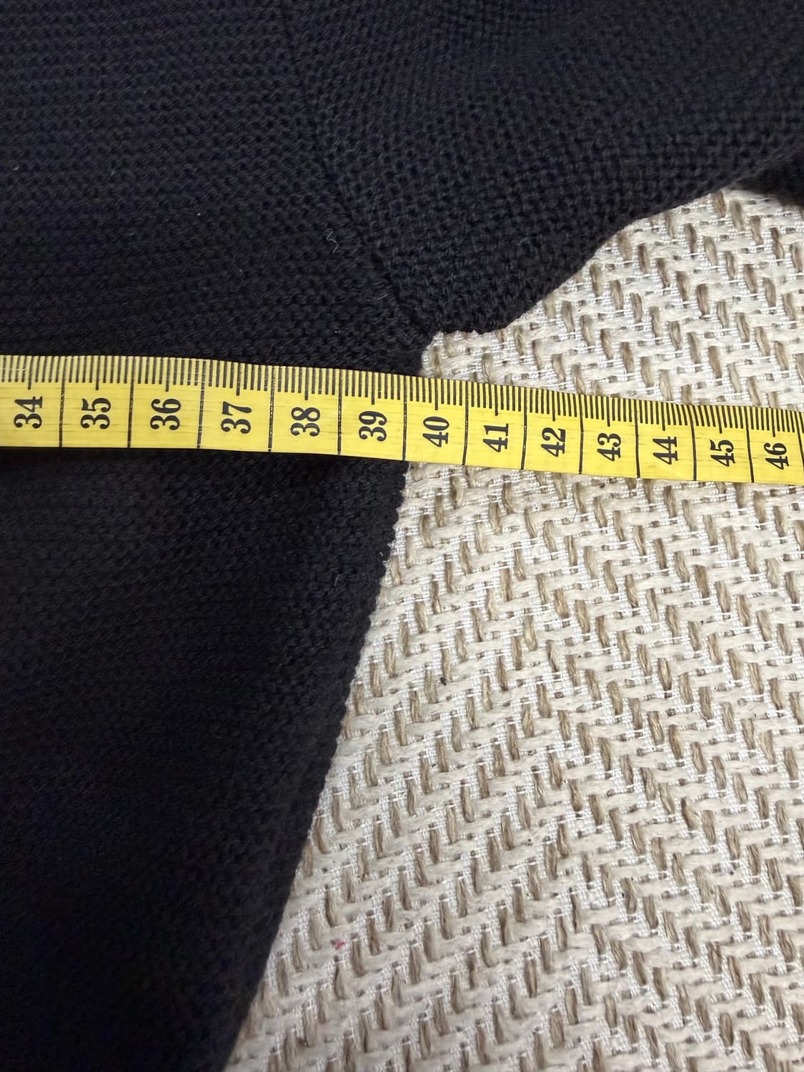 정품) 럭키슈에뜨 22ss 블랙 가디건 F 상품이미지9