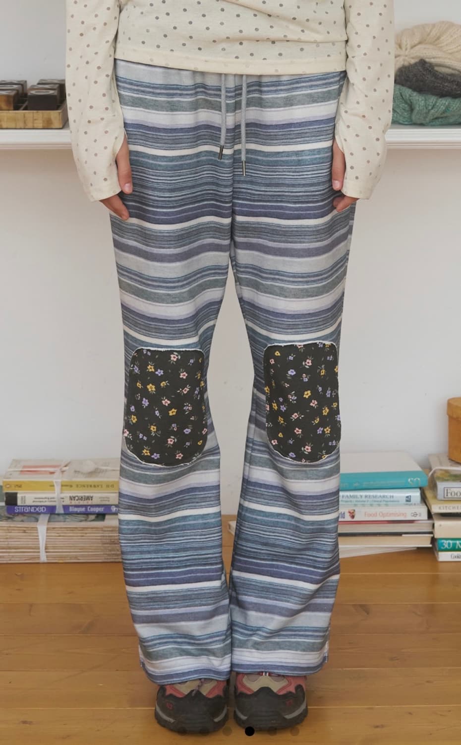 펀프롬펀 패치포인트 팬츠 그레이 상품이미지1