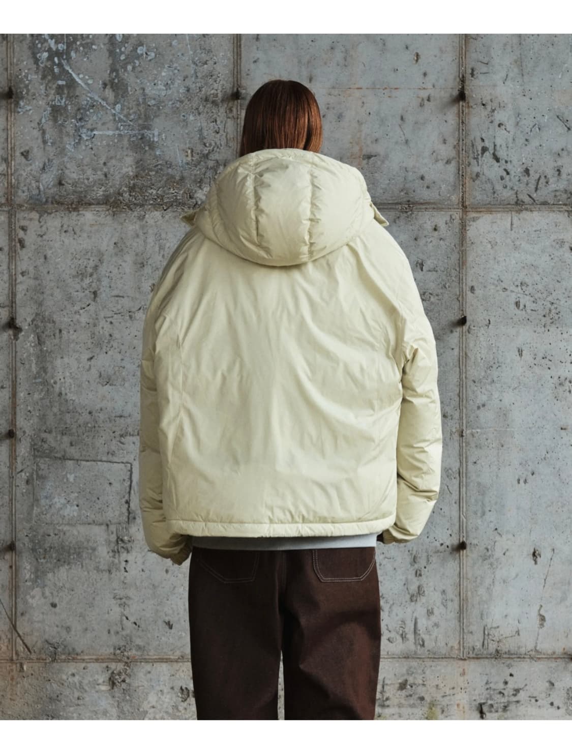 애드오프 빌로우 구스다운 패딩 자켓 M 상품이미지2