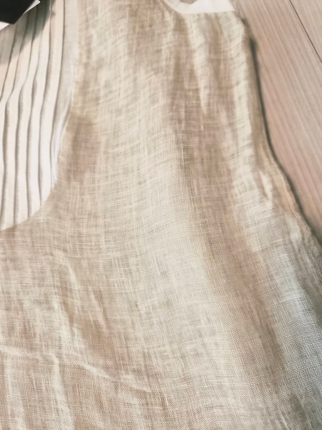 페니 블랙 린넨 100%비브 원피스 상품이미지4