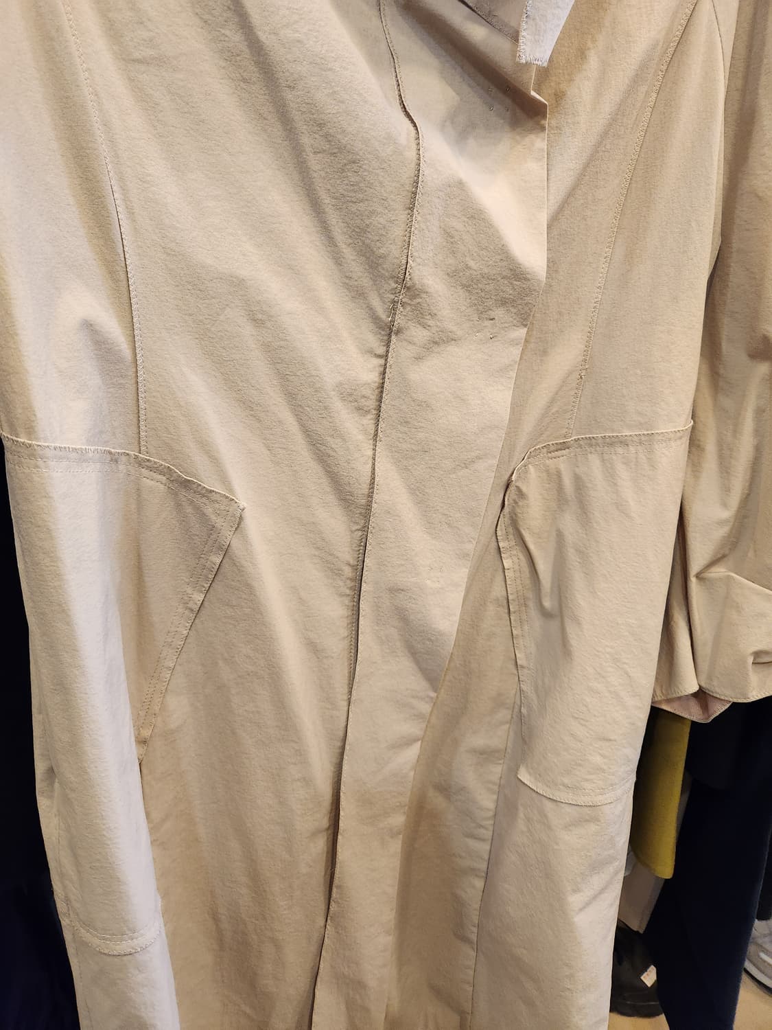 MINE 마인 베이지 트렌치코트  상품이미지4