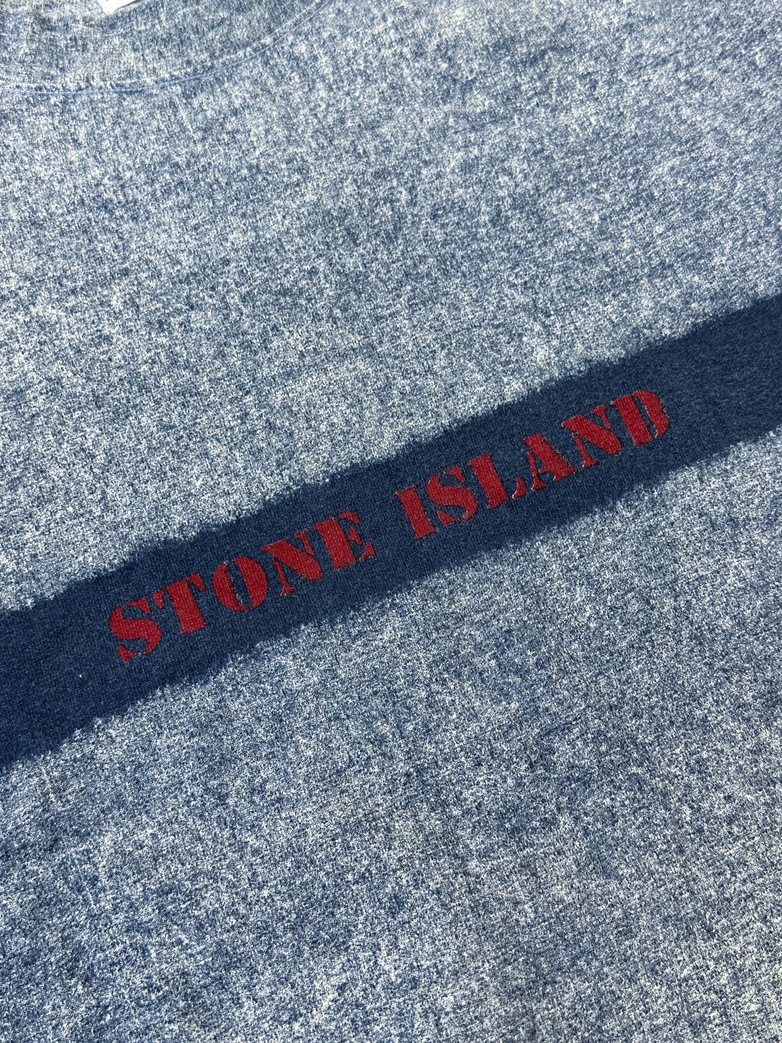 스톤아일랜드 95SS 스펠 로고 티셔츠 상품이미지4