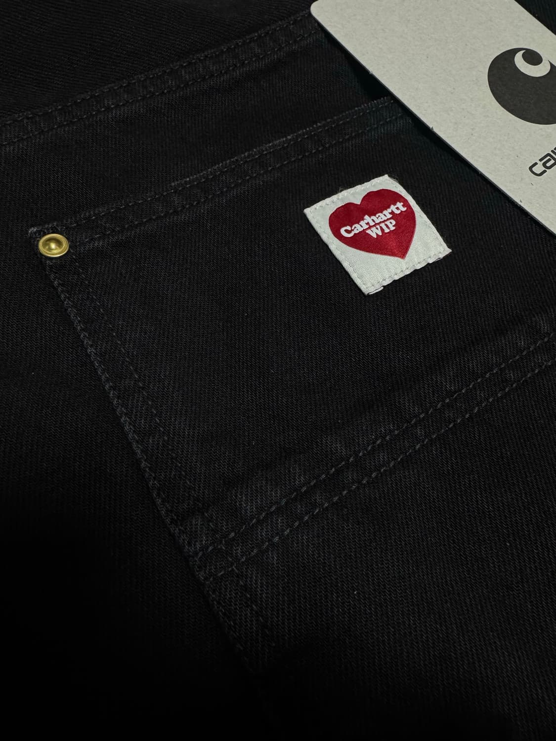 칼하트 WIP 더블 니 하트 로고 XL 상품이미지2