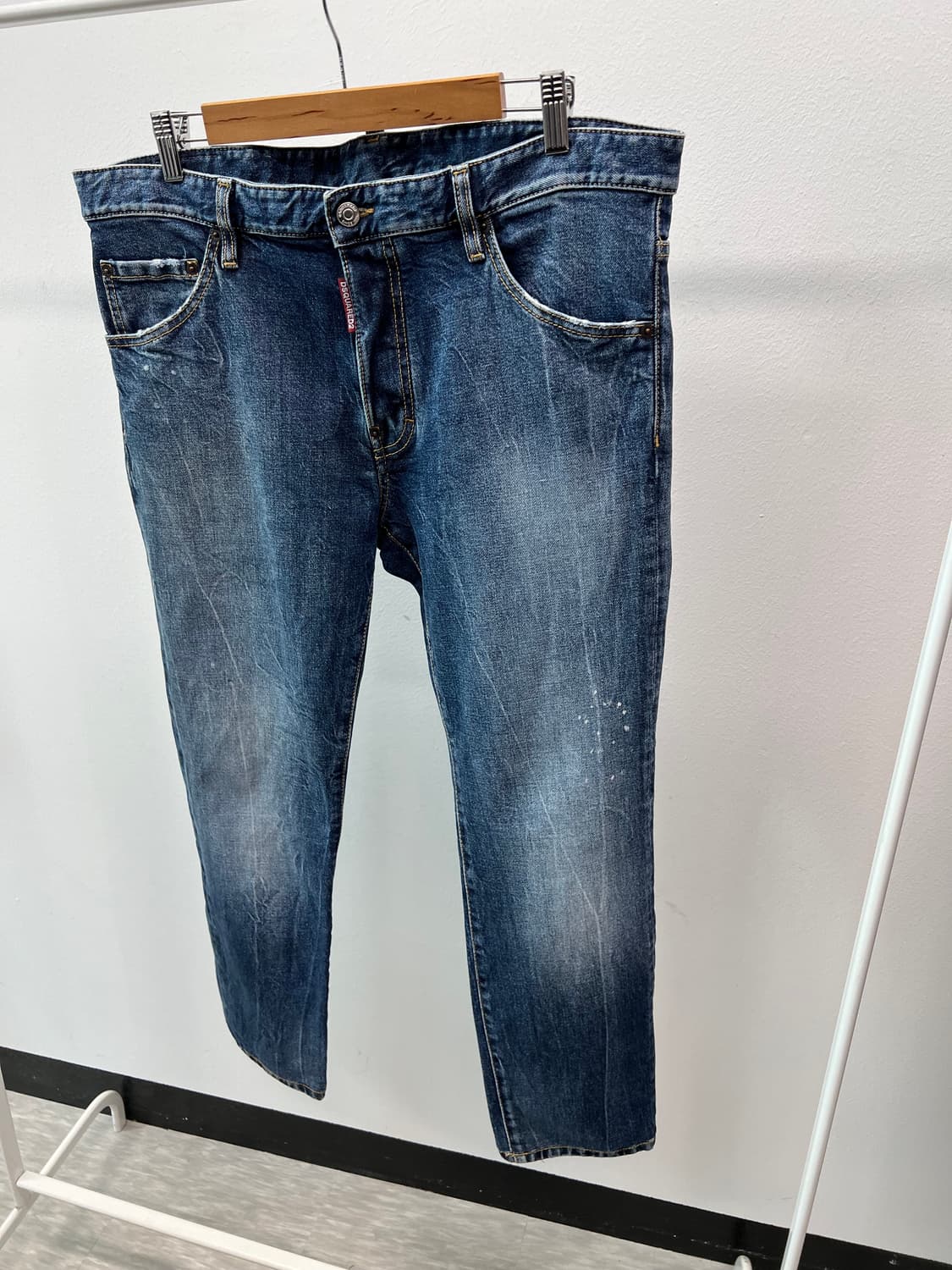 34) 디퀘 중청 스판데님 상품이미지1