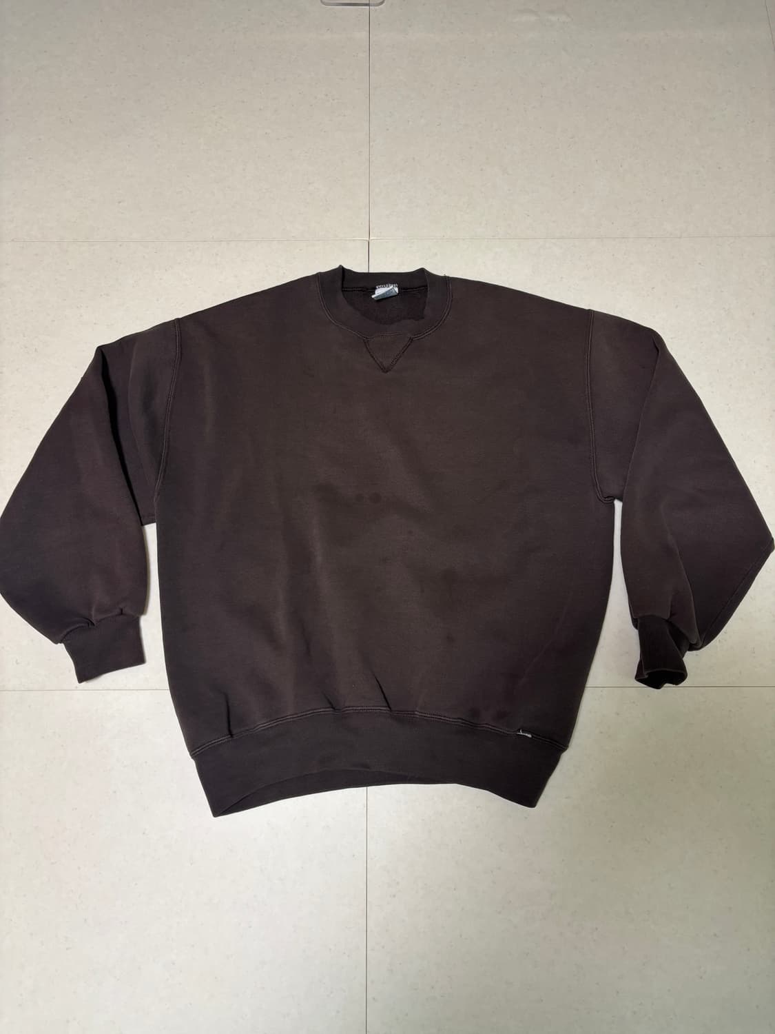 Usa 90s 러셀 애슬레틱 스웻셔츠 브라운 L size 상품이미지1