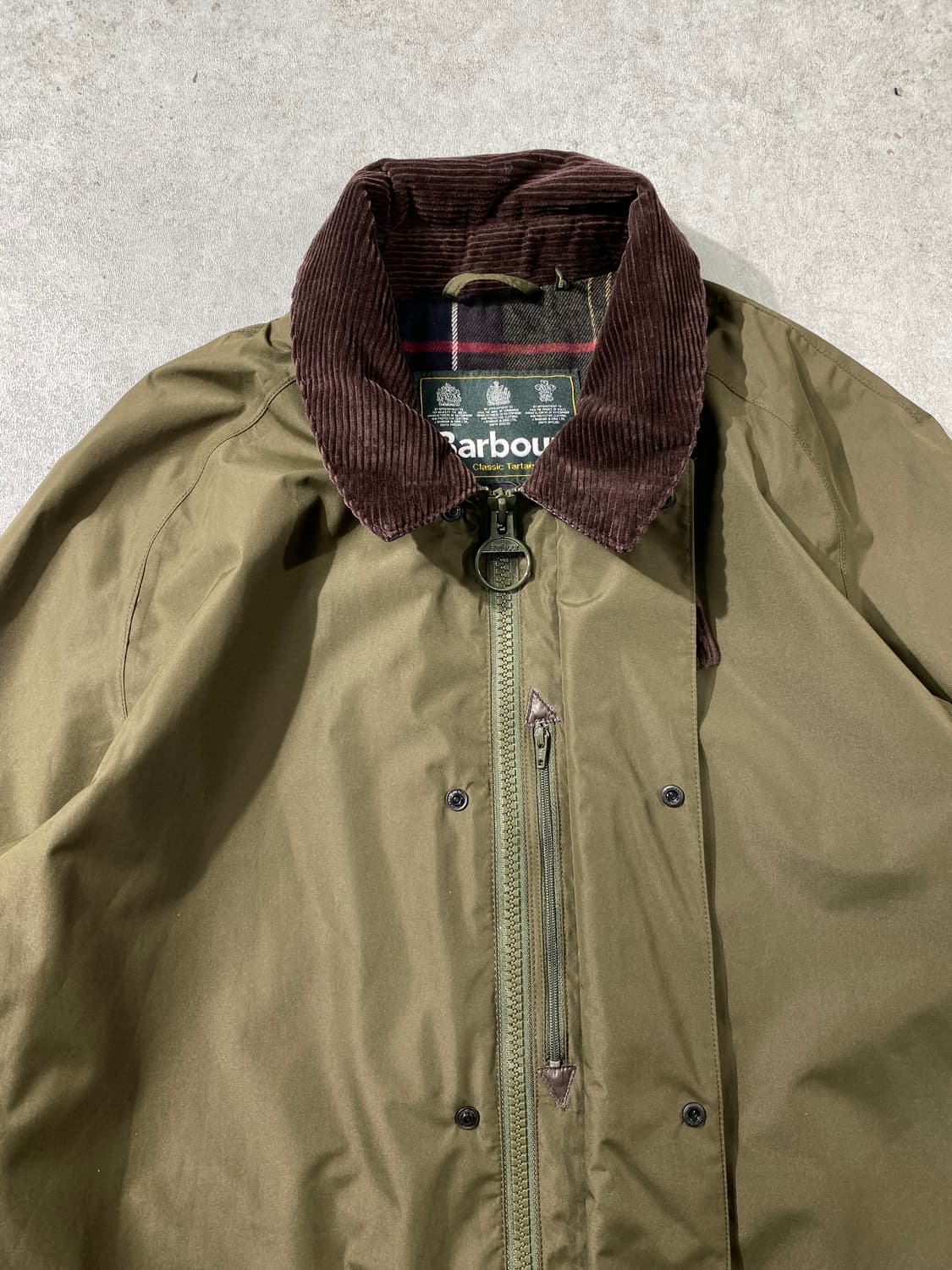 [L] Barbour 바버 스카리스브릭 폴리쉘 헌팅 자켓 상품이미지4