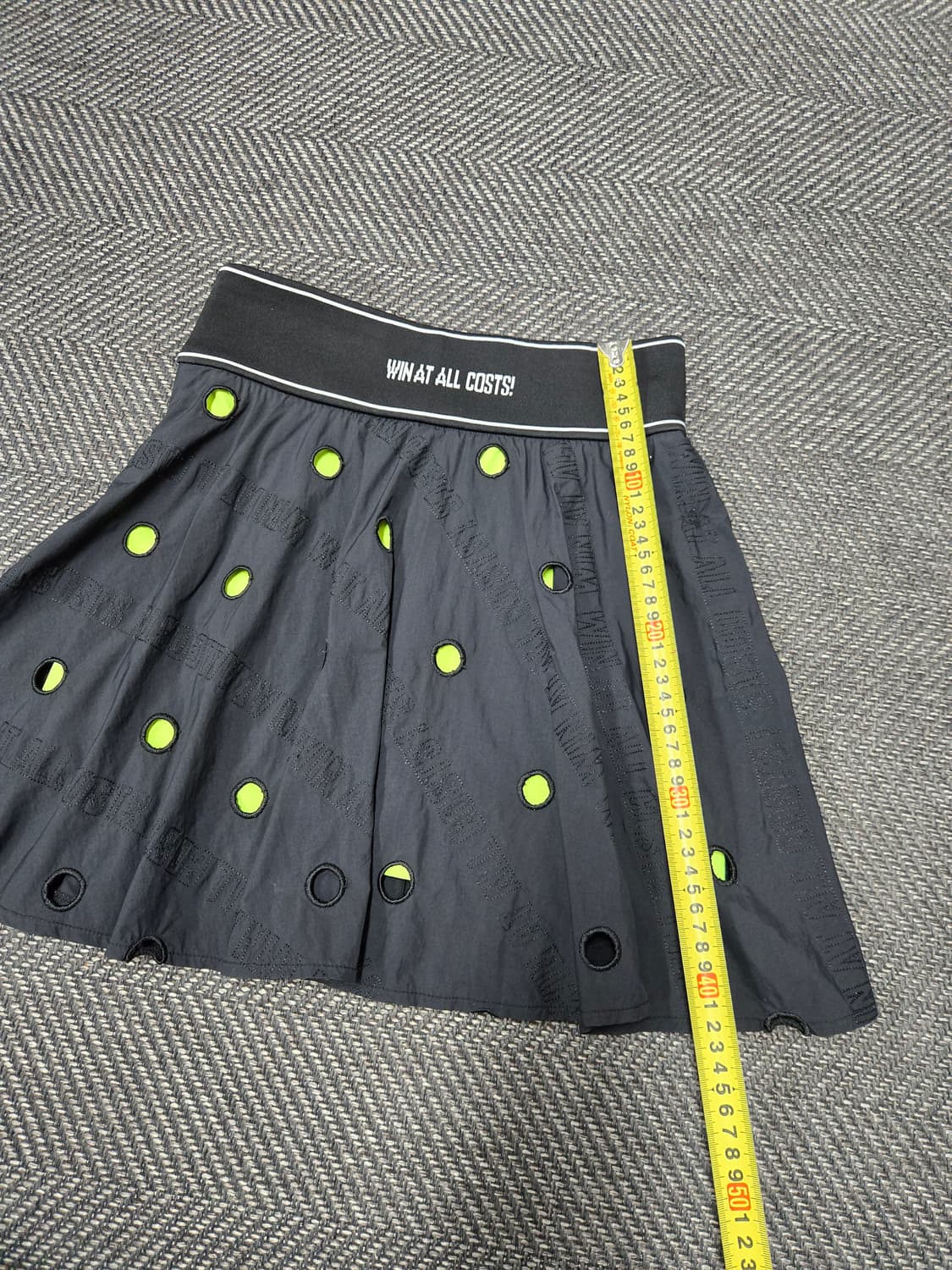 왁 골프 WAAC 펀칭 플레어 스커트 상품이미지7