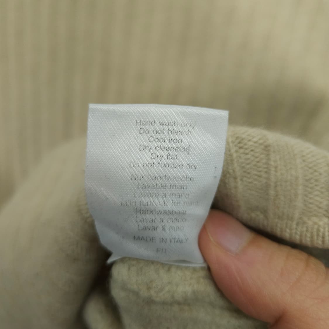 버버리 엘보 패치 메리노울 니트 L 상품이미지7