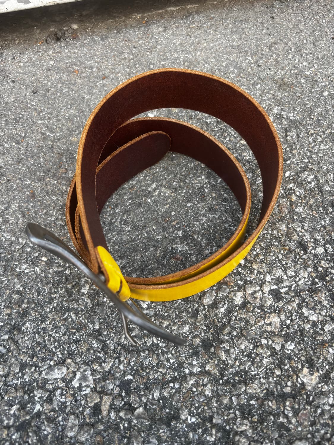 미스 식스티(Miss Sixty) 빈티지 레더 벨트 상품이미지6