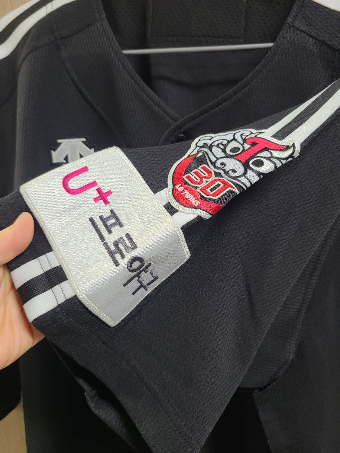 블랙 데상트 LG 트윈스 유니폼입 상품이미지2