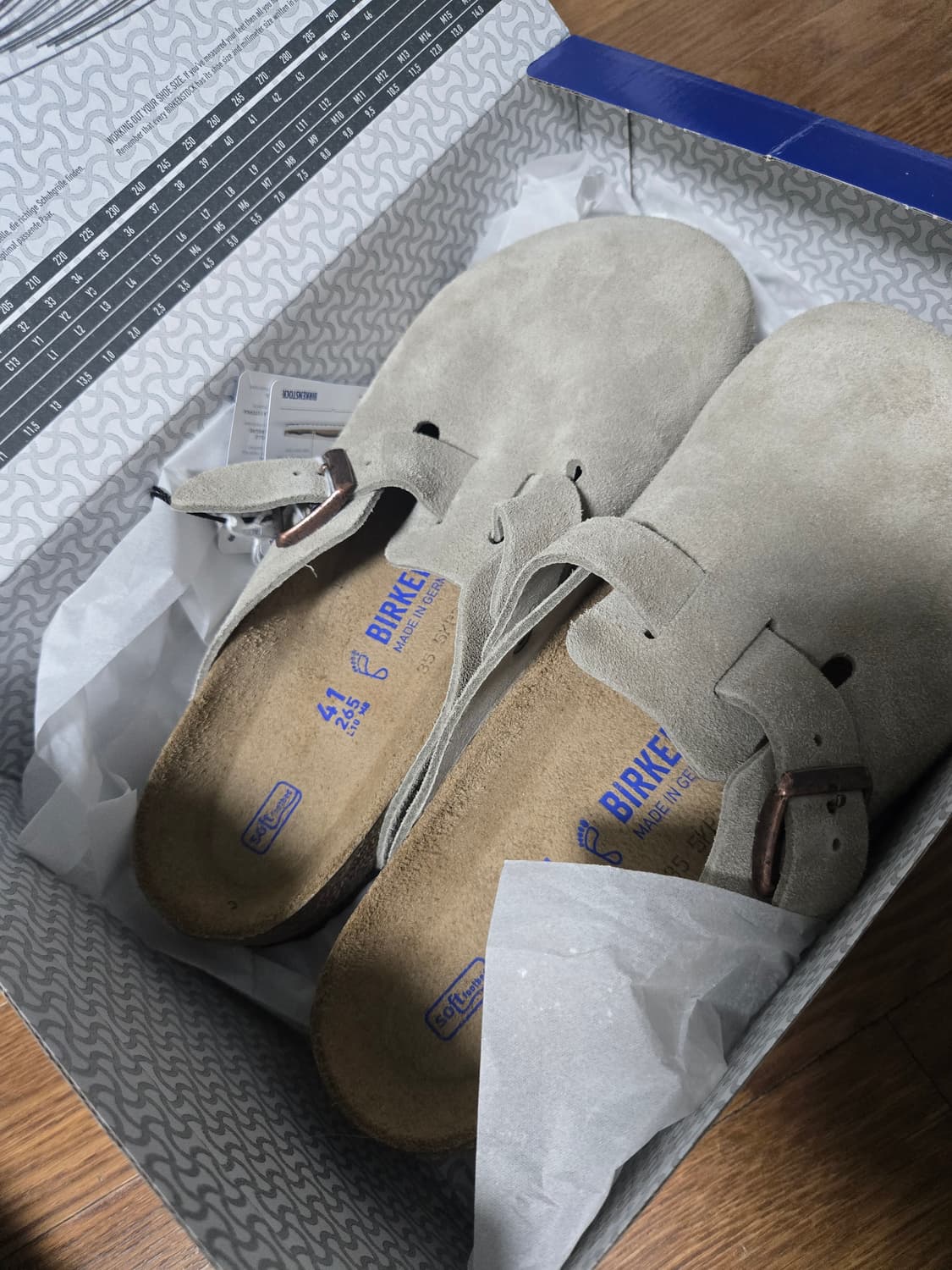 버켄스탁 보스턴 소프트 풋베드 타우페(레귤러) 상품이미지2